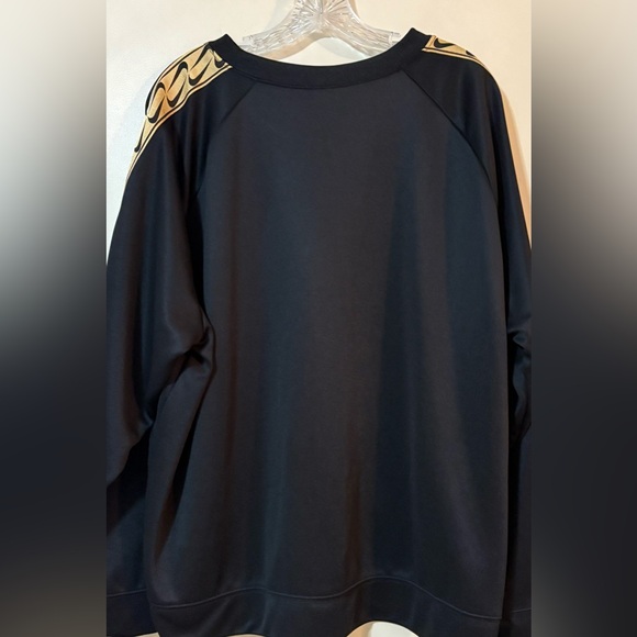 Nike Black Sweater with Gold Accents - Picture 2 of 3